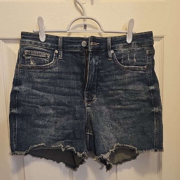 Judy Blue Pants - Judy Blue Vintage Blue High-Waisted Jean Shorts